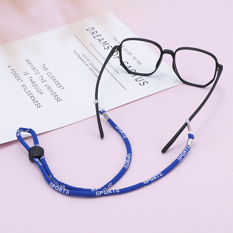 Adjustable Nylon Cotton Eyeglass Straps: Secure & Comfortable Eyewear Retainers JS005