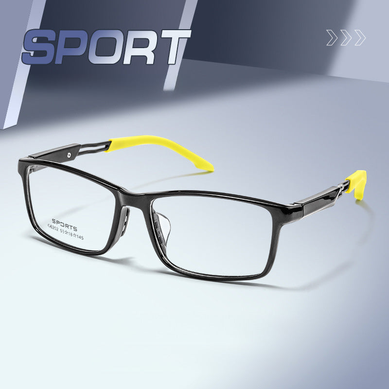 Glasses suitable for wearing during sports Various colors available 6202G