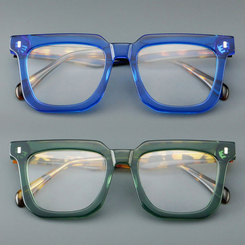 Rectangle Acetate Full Rim Prescription Glasses Spectacles Frames 29009