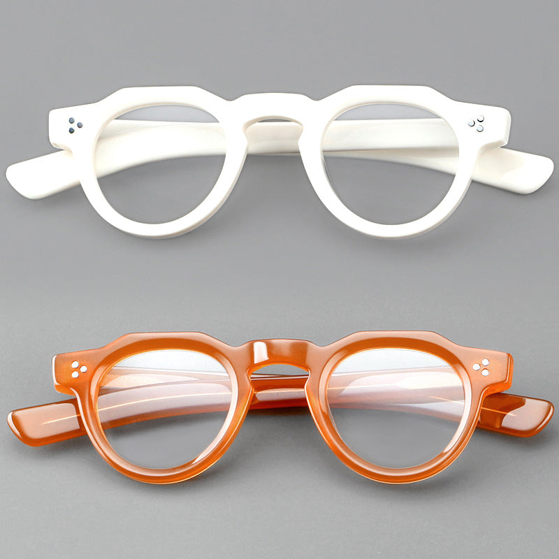 Oval Acetate Full Rim Prescription Glasses Spectacles Frames TS8013