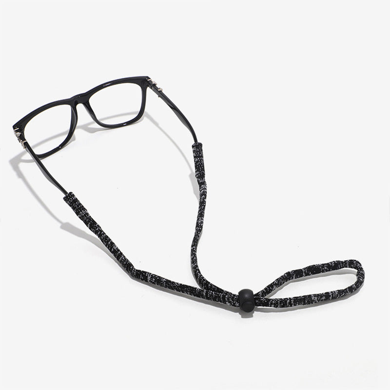 Sport-Ready Adjustable Eyeglass Straps – Polyester & Stretch Cotton Glasses Strap for Active Lifestyles JS020