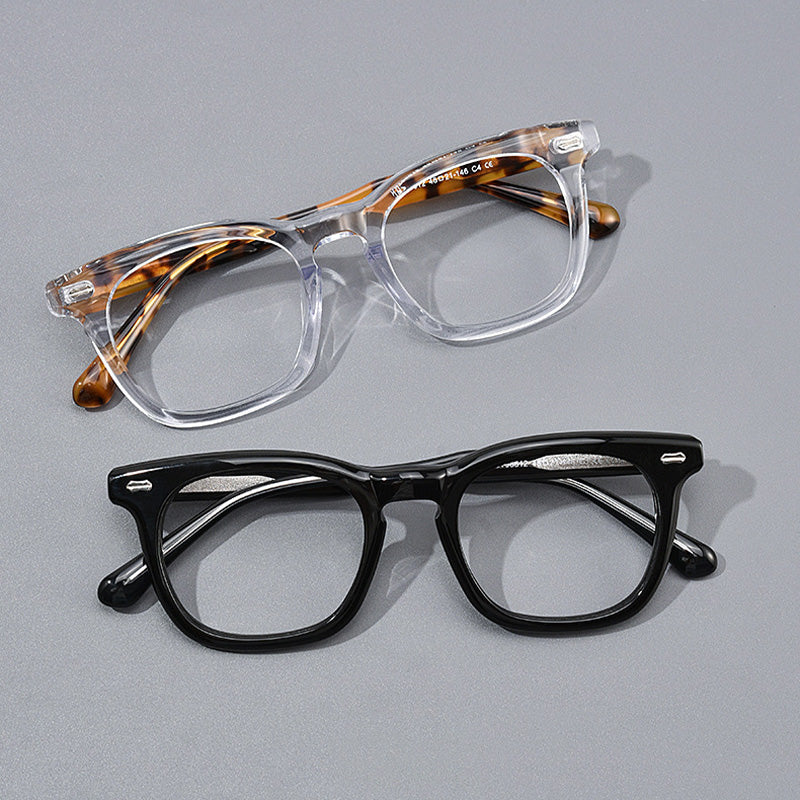 Unisex retro-style eyewear in Acetate in a variety of tortoiseshell colors. KBT98612