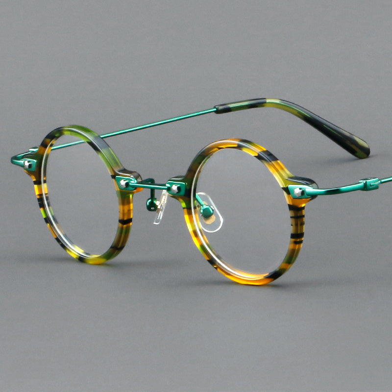 Round Acetate Full Rim Prescription Glasses Spectacles Frames 5813