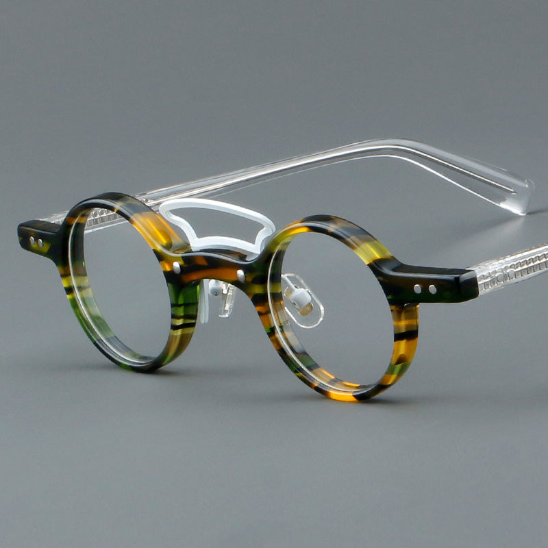 Round Acetate Full Rim Prescription Glasses Spectacles Frames 5821