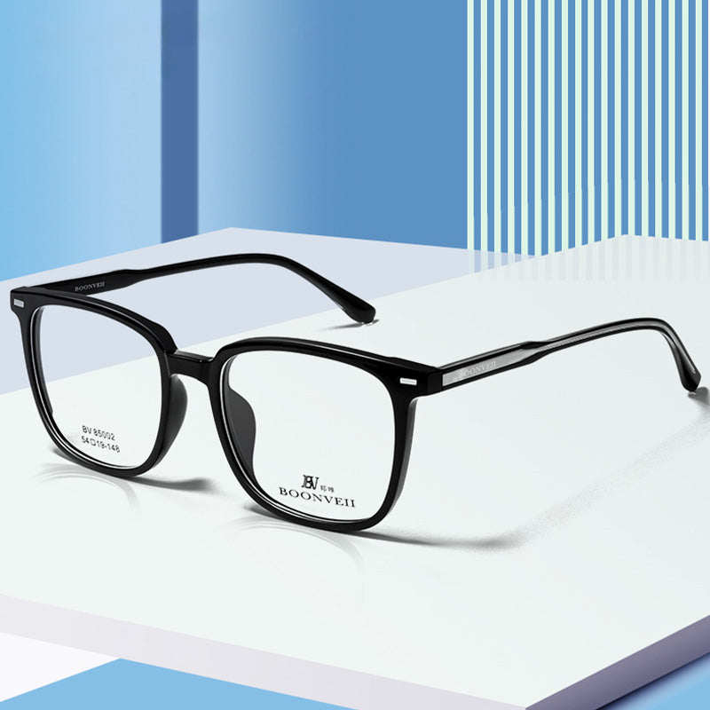 Unisex full-frame large-frame glasses made of Acetate, available in multiple colors BV85002B