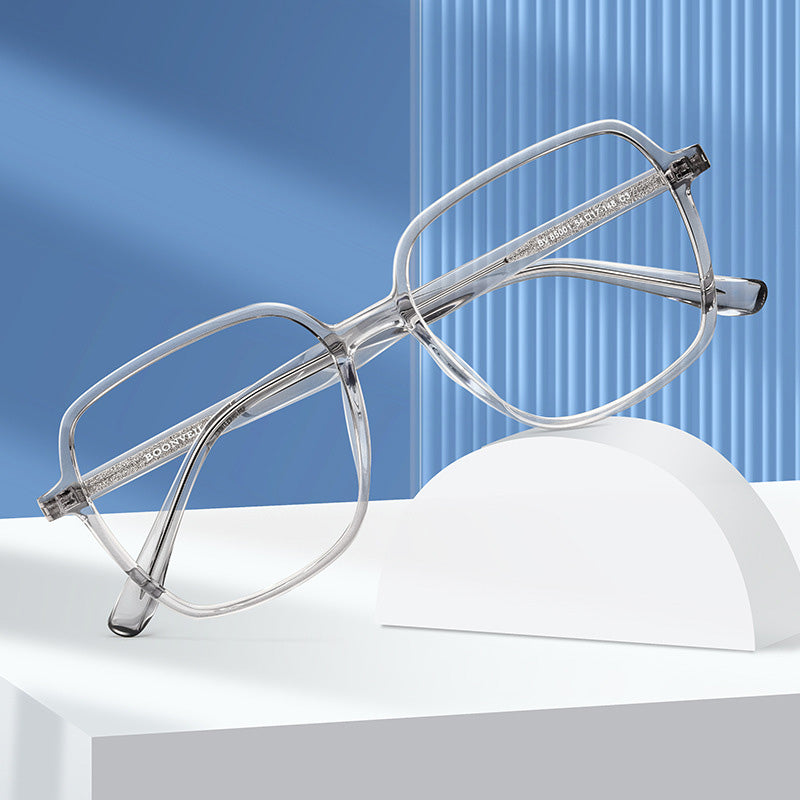 Unisex full-frame large-frame glasses made of Acetate, available in multiple colors BV85001B