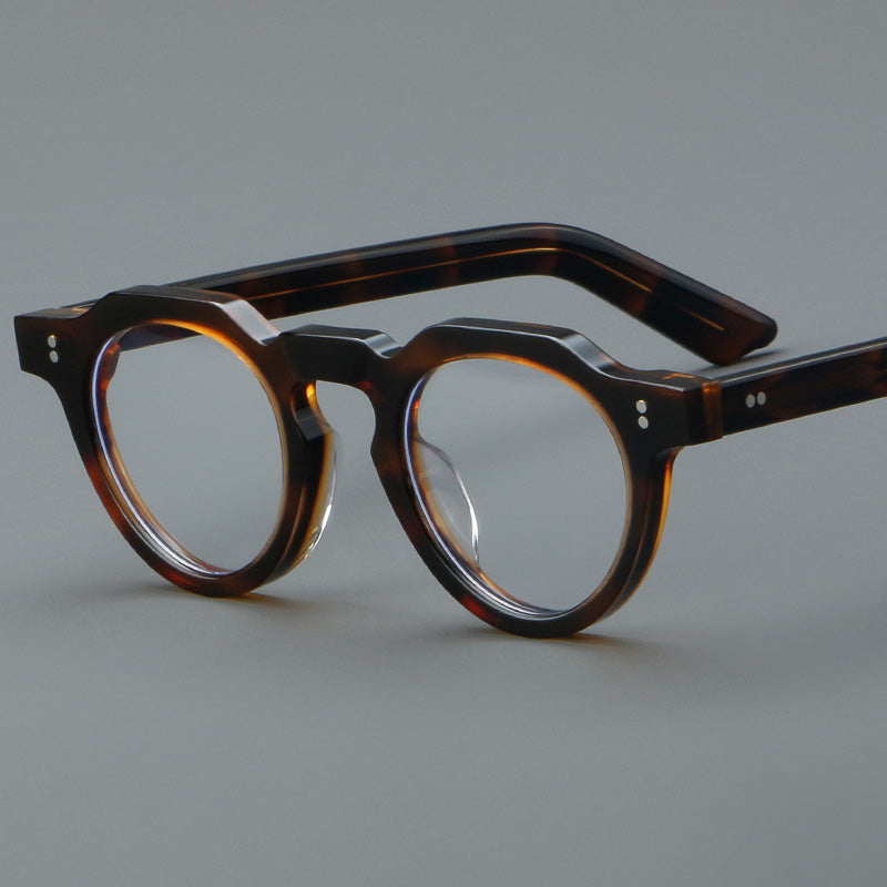 Oval Acetate Full Rim Prescription Glasses Spectacles Frames TS8006