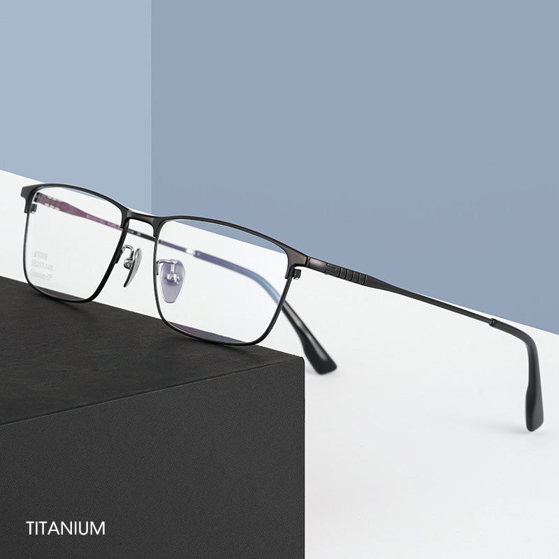 Men's full frame glasses titanium material multiple color options BV6008