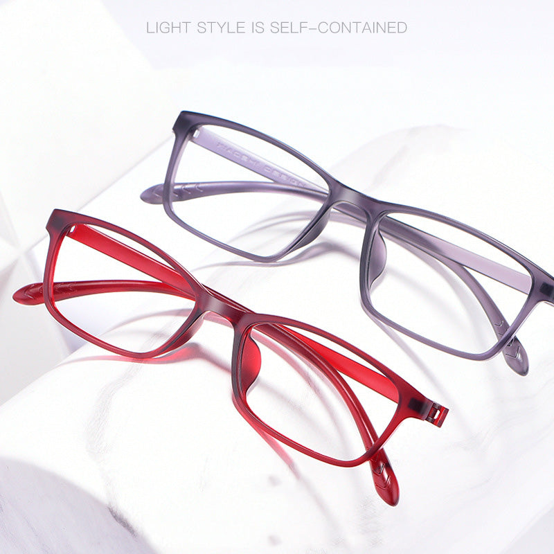 Unisex Eyeglasses Full Rim TR90 Multiple Color Options X2