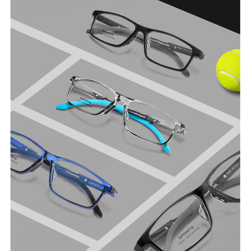 Glasses suitable for wearing during sports Various colors available 6201G