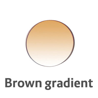 Sunglasses|Tinted Gradient lenses|Non-polarized|Not blue light proof|Gradient Brown