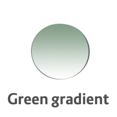 Sunglasses|Tinted Gradient lenses|Non-polarized|Not blue light proof|Gradient Green